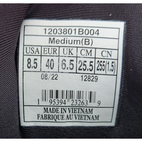 Brooks Ghost 15 Womens Size 8.5 B Black Camo Running Sneakers Shoes 1203801B004 - Picture 9 of 9